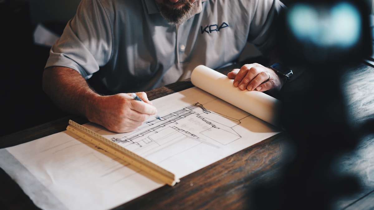Drywall contractor finishing a wall in Huntsville, Alabama